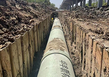 余杭东西大道污水输送管道工程